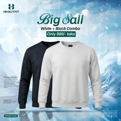 ROUND NECK SWEATSHIRT