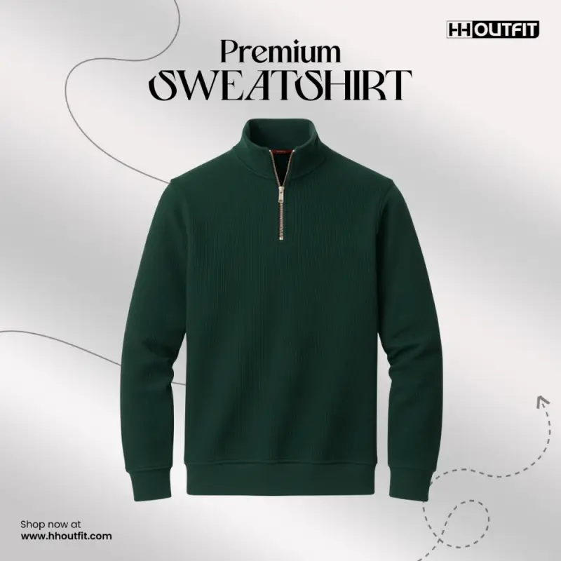 PREMIUM SWEATSHIRT GREEN