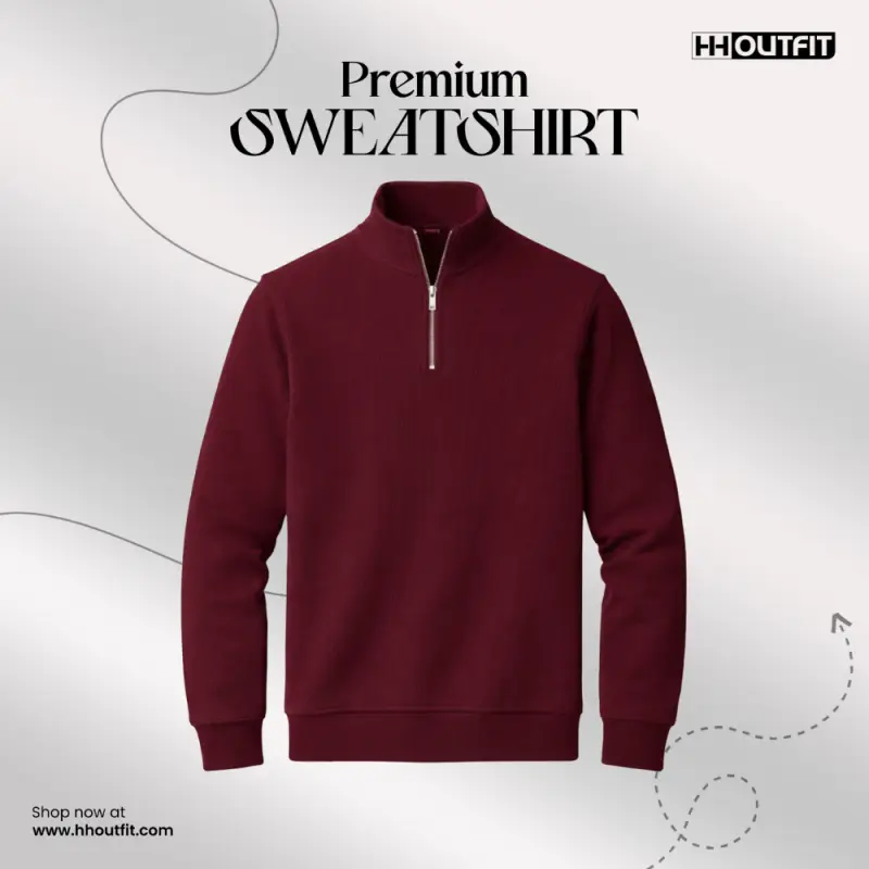 PREMIUM SWEATSHIRT MEROON